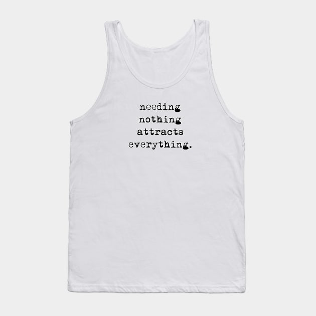 nothing Tank Top by drumweaver